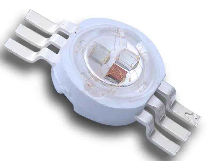 Custom aluminum 6x3w waterproof full color changing led light fountain