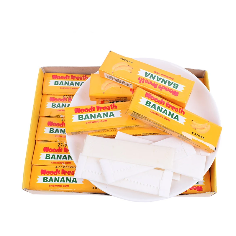 
5 Pieces Chewing Gum In Custom Packing Way Factory Direct Sale 