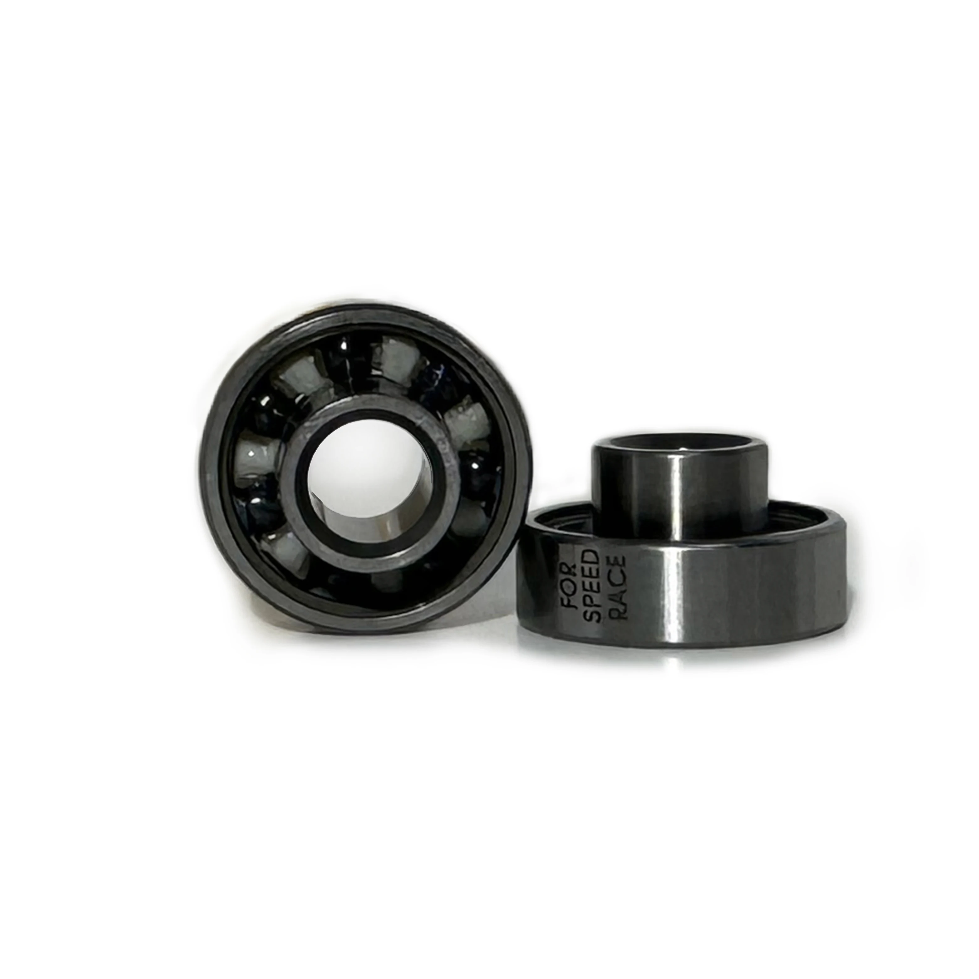 New High Quality Speed Skates Ceramic Bearings Easy to Remove Packing High-rotating Black Skateboard