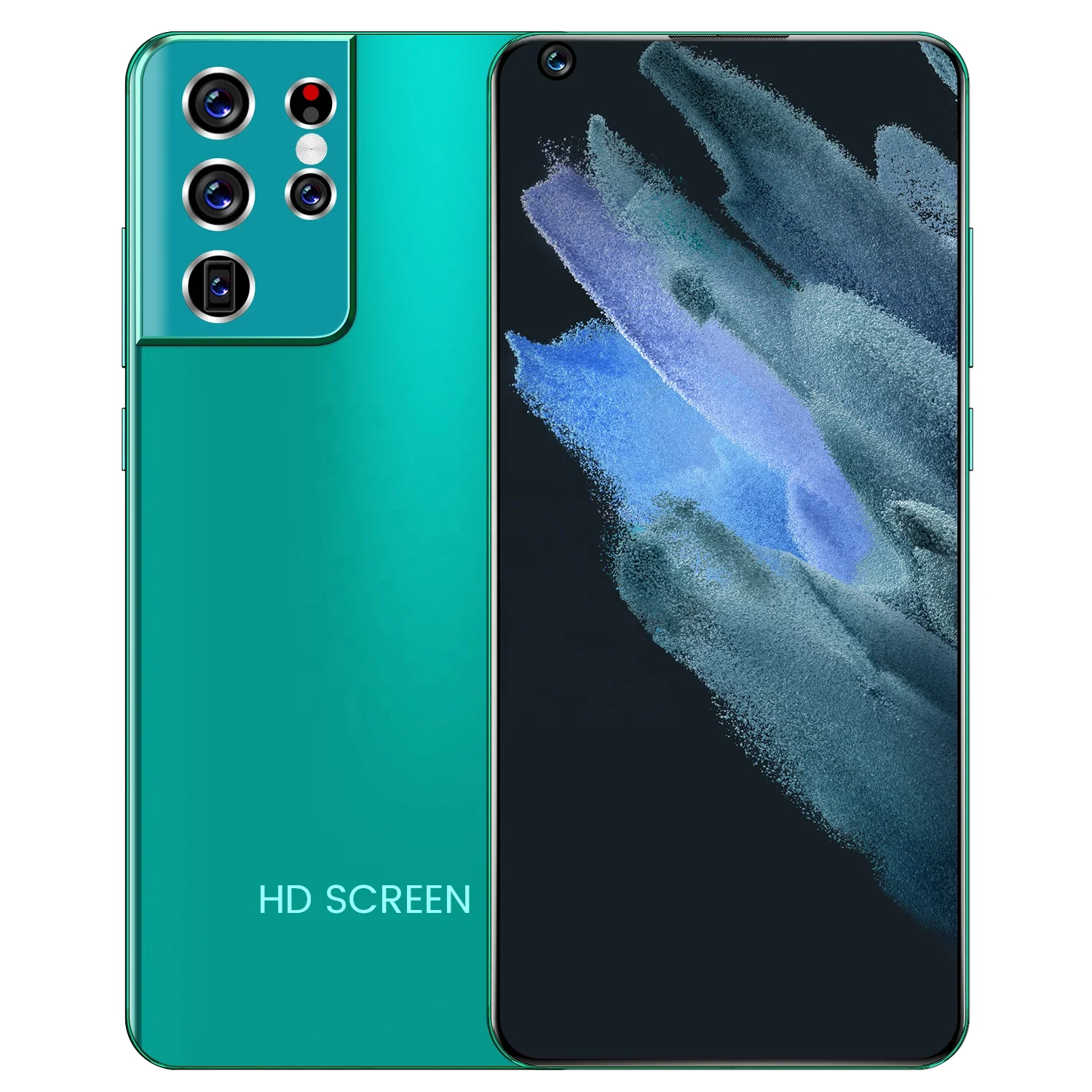  2021 горячая Распродажа S21 UItra 8G + 256G Android 10 3G 4G 5G Смартфон HD камера AMOLED Полный экран Оригинальные разблокированные мобильные