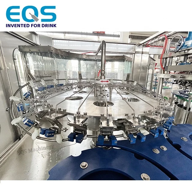 Automatic CE Hot Filled Juice  Energy Drink Filling Machine For Energy Drink Production Line