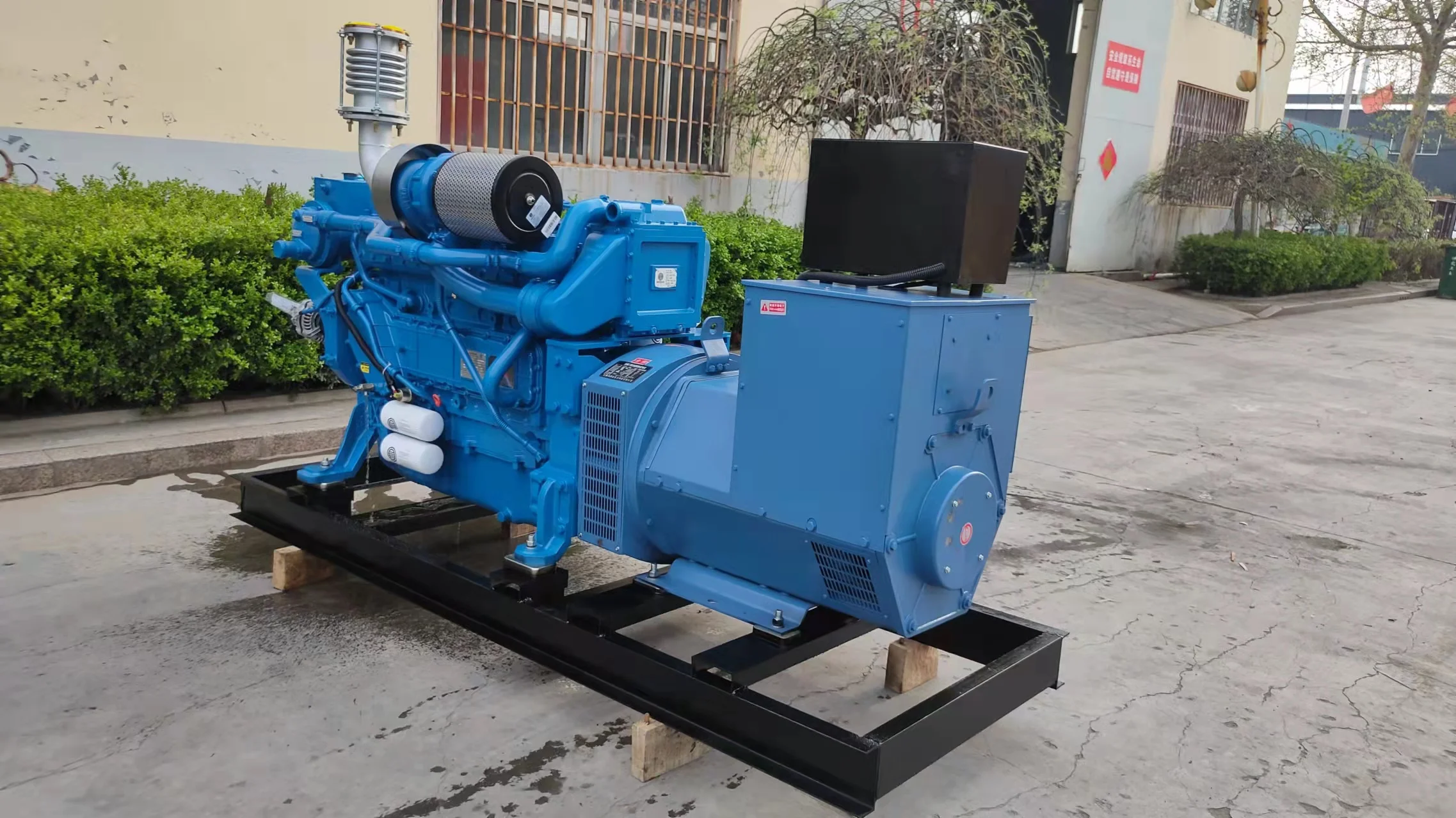 WEICHAI  Marine motor WP10CD264E diesel engine 350 HP Marine generator assembly