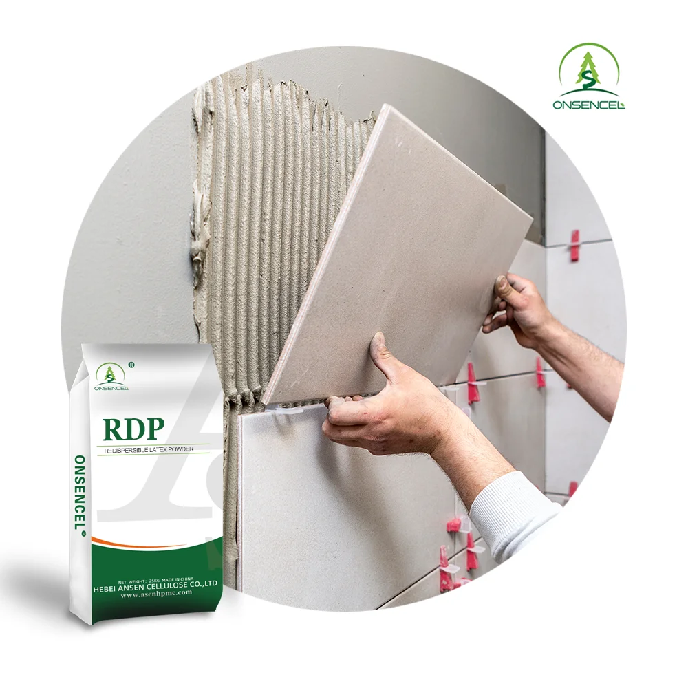 Dry mix mortar admixtures latex dispersions Redispersible Polymer Powder RDP for adhesive cement lime gypsum based material