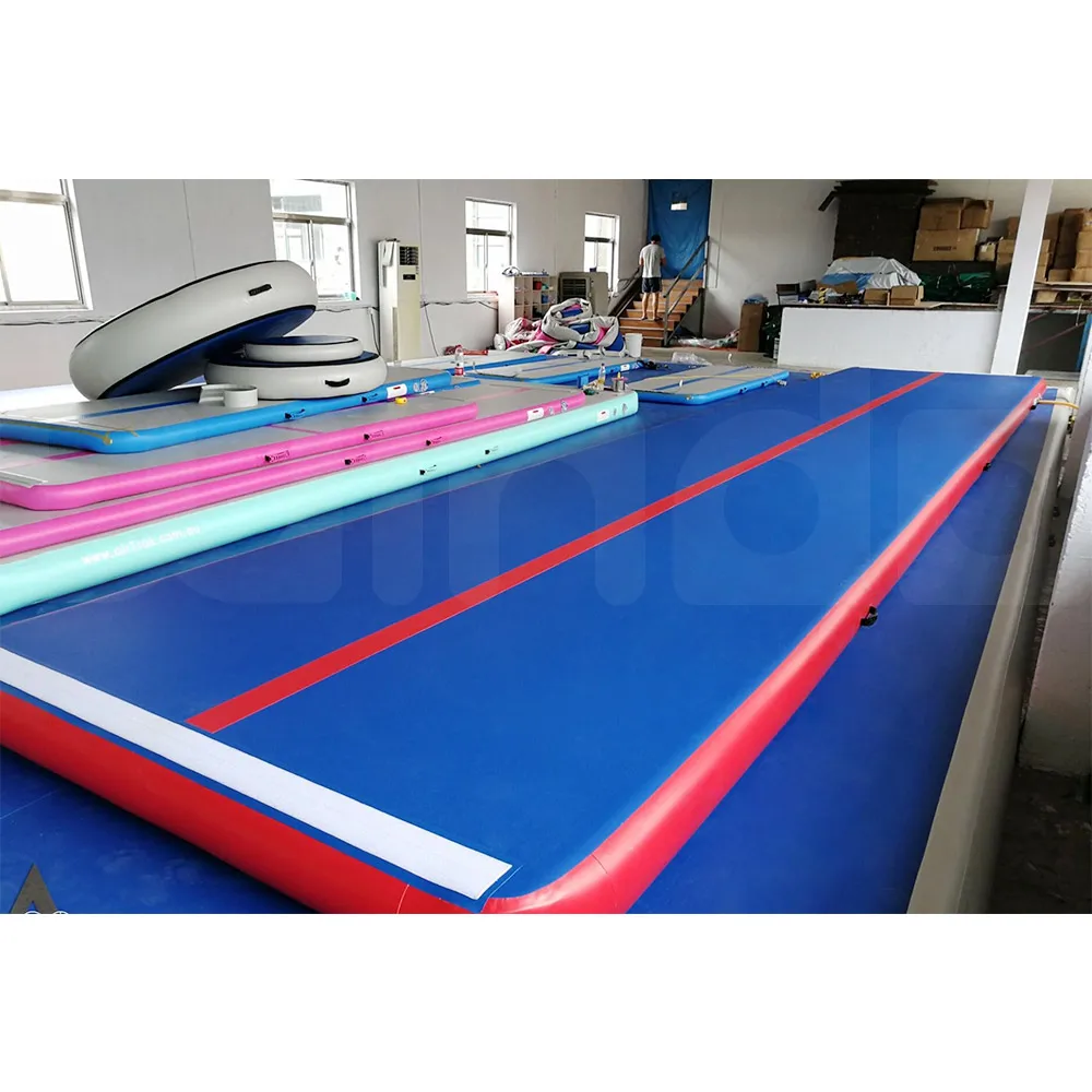 15x2x0.3m Inflatable Gymnastics Equipment Mat 15m Long Size Air Track Gym For Sport