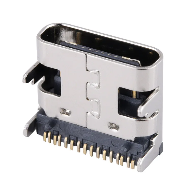 INKSON Type-C 16Pin Female SMT Mount Board 3.1 USB Connector