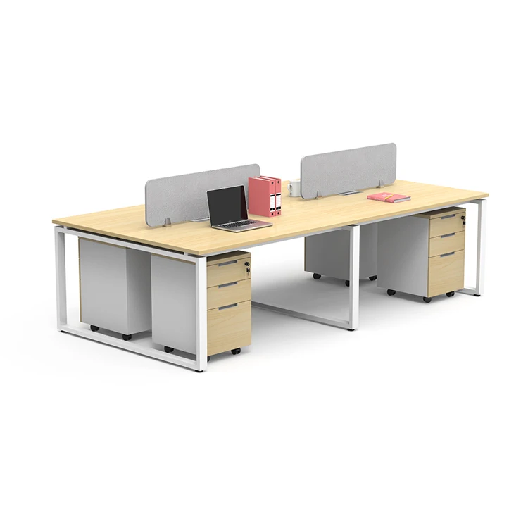 Guangdong Factory High Quality 4 Person Office Desk