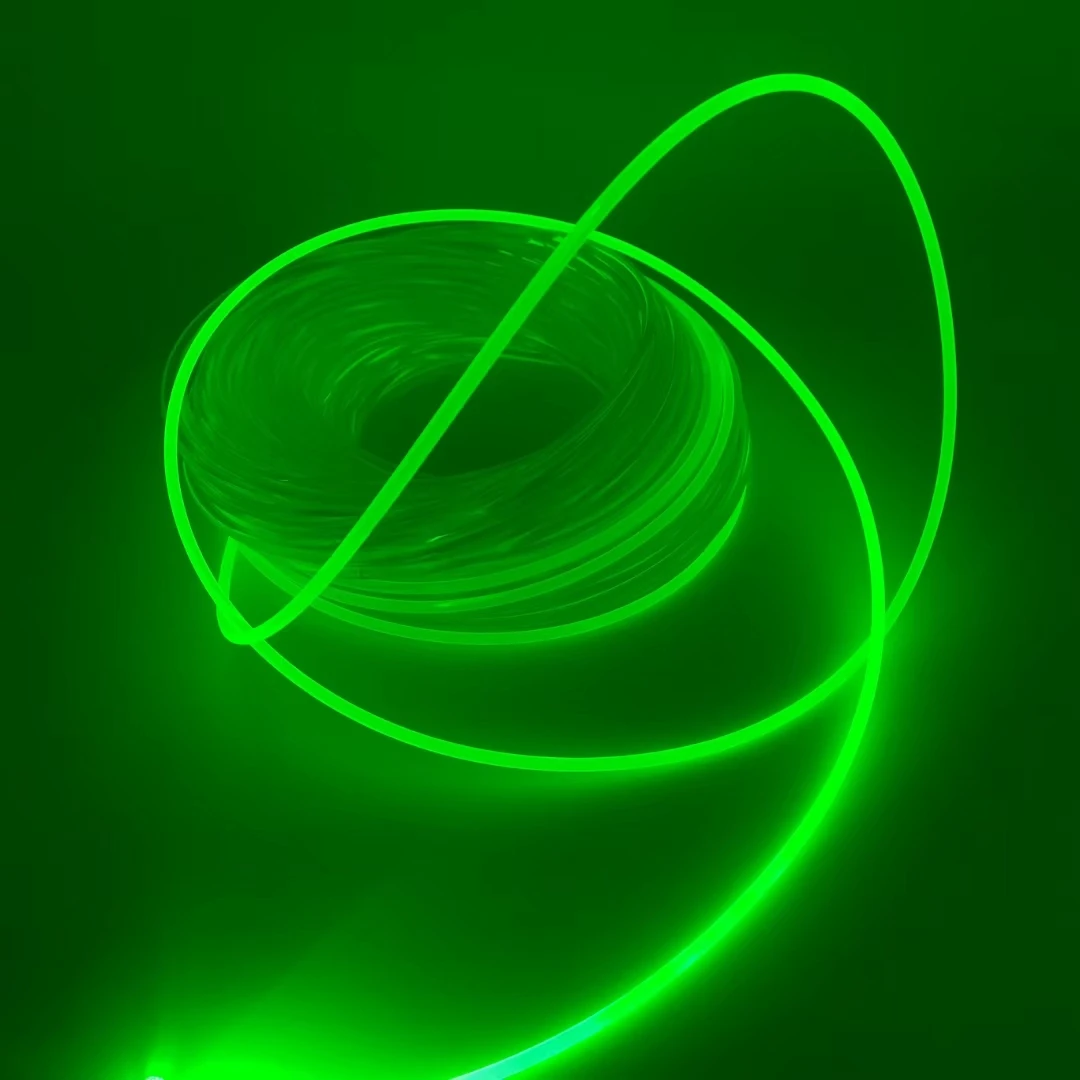 Side Emitting Fiber Optic With Good Quality Mouse Pad Side Glowing Fiber Optic Mouse pad Edge Ambient Light