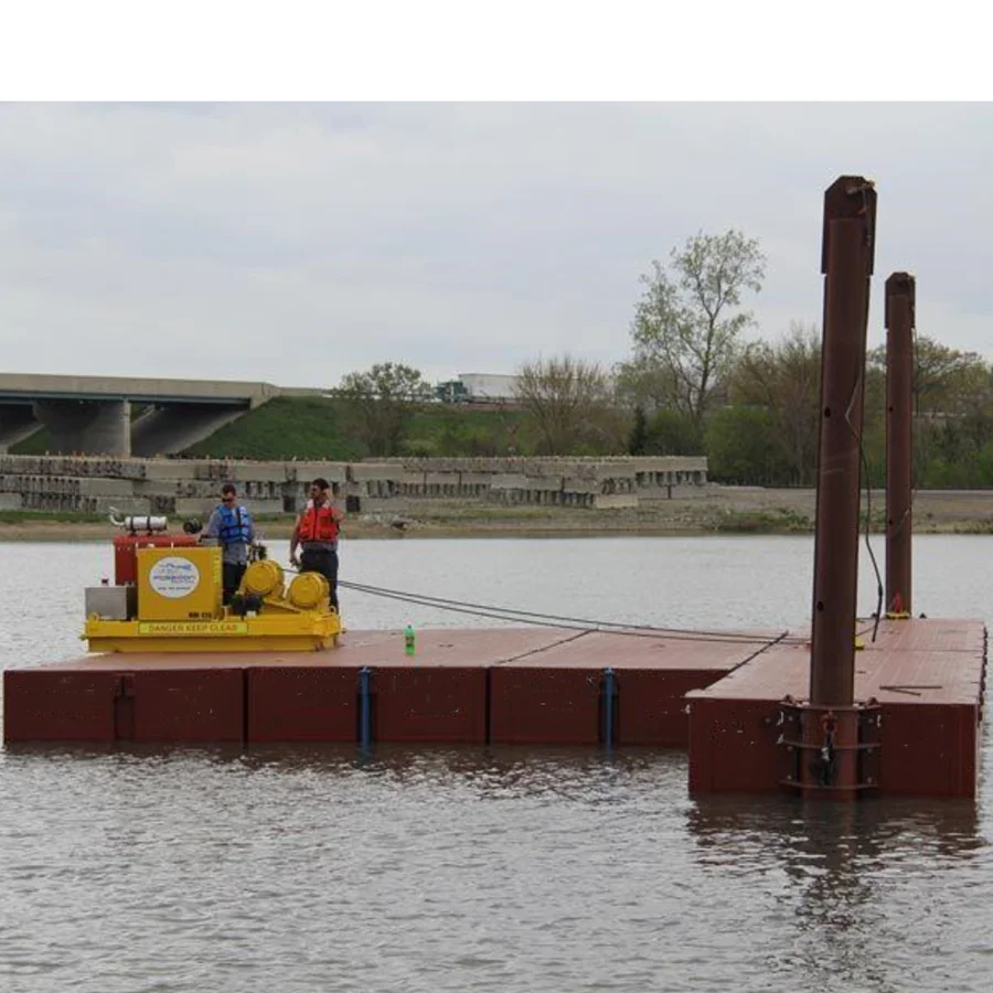 
Container Modular Barge Logistic Barge Using For Drilling 