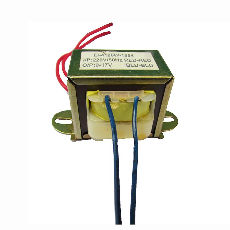 220V 50Hz EI 41 Capacitor Voltage Current Power Supply Transformer