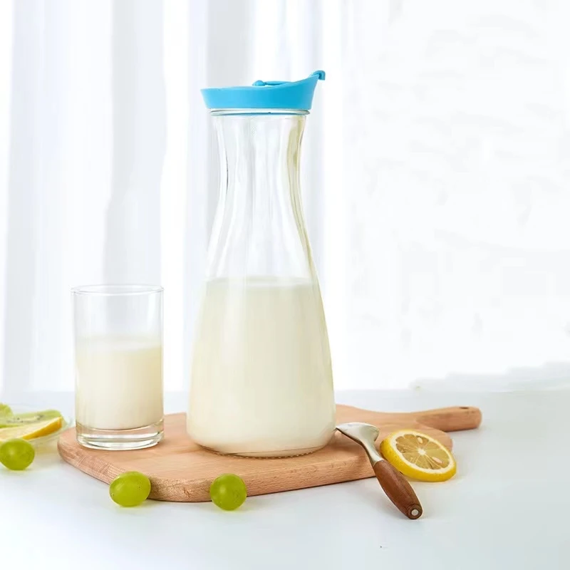 Best Price Wholesale High Quality Glass Water Pitcher Water Carafe With Lid