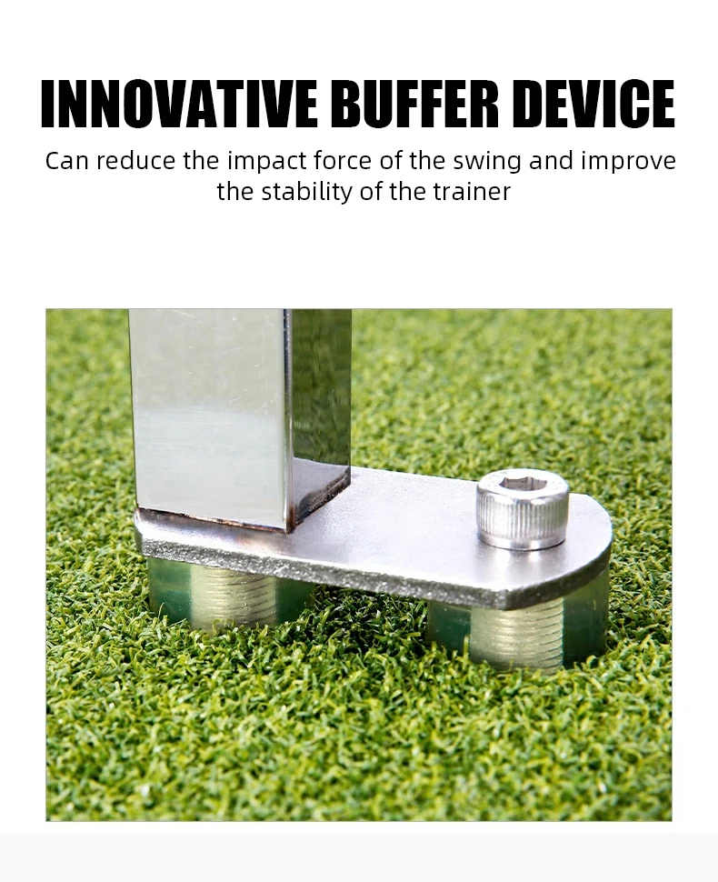 PGM HL012 adjustable golf suppliers rotation guide golf swing mat 360 spinning Golf Swing Trainer