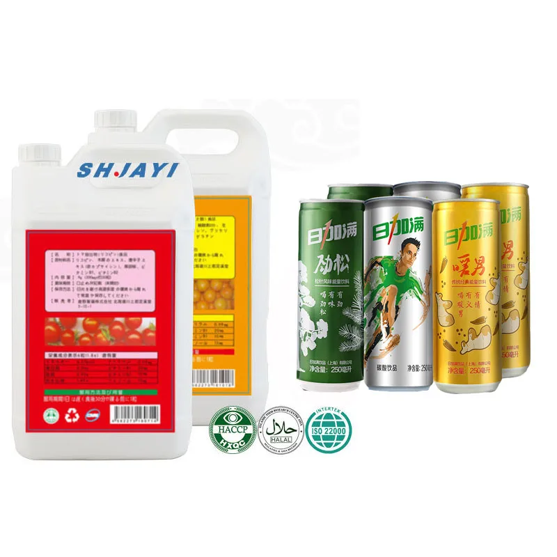 50 Times Concentrate Energy Base Flavor Beverage Syrup Manufacturers To Produce Carbonated Soda Drinks