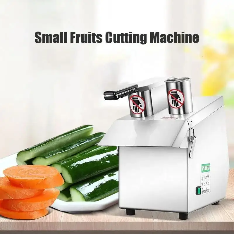 high quality Electric Vegetable and Fruit Cutter Carrot Potato Ginger Cube and Slicing Machine