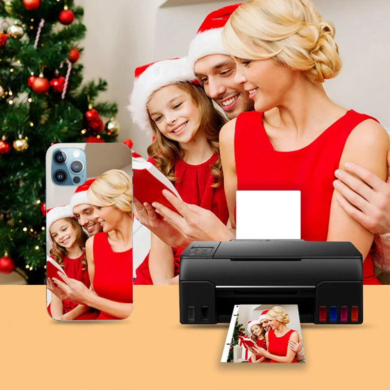 Customized your inkjet photo and pattern mobile back skin films 120x190 white glossy sticker printable paper a4 a5 size