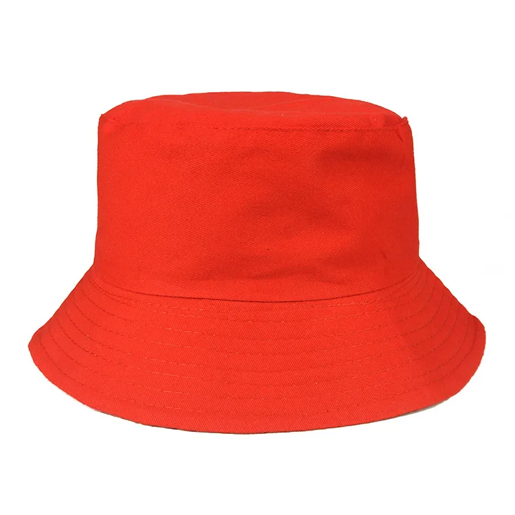 
Wholesale high quality bucket hats custom bucket hat embroidery logo personalized fashion short brim hat 