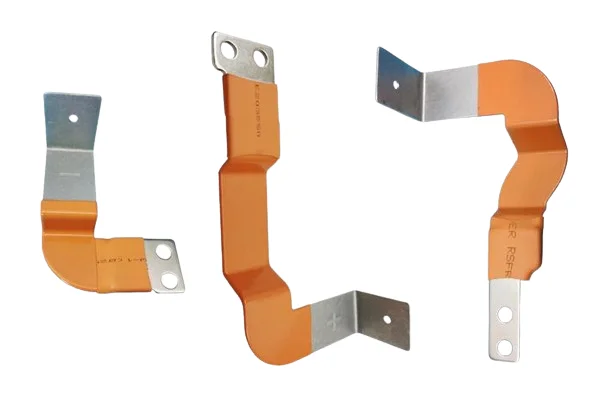 customized mcb pin type copper busbar connect copper nickel busbar 21700 battery copper busbar connector
