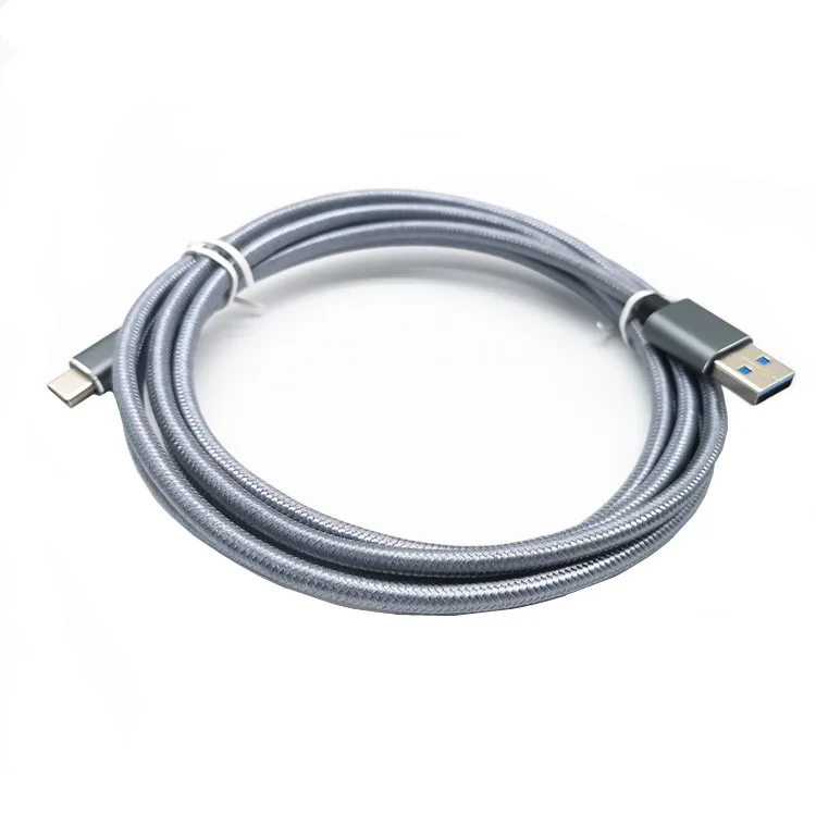 Dropshipping 1m/3m /5m usb type c 3.0 fast charging data transfer usb mobile phone laptop electronics charger cable