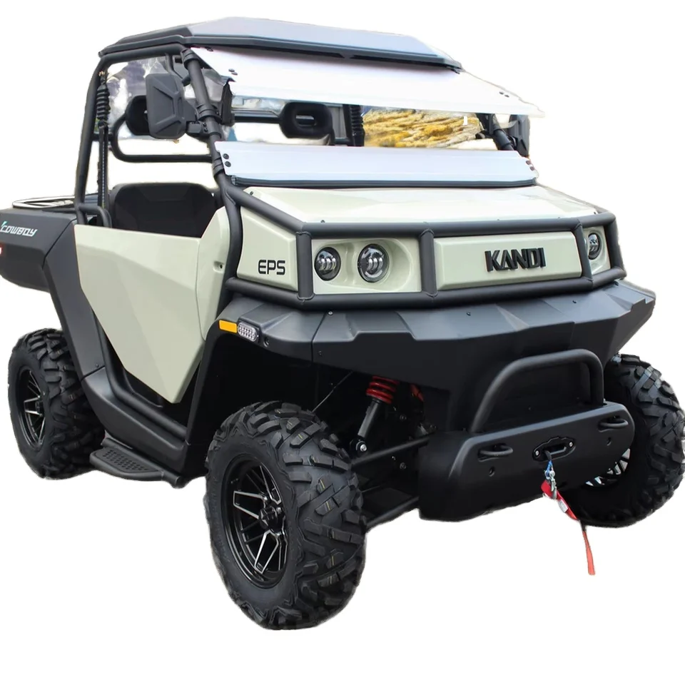 Kandi UTV Cowboy 10kw 72V 4wd EPS Electric UTV with Automatic Transmission 4*4 Lithium Battery EPA Certified