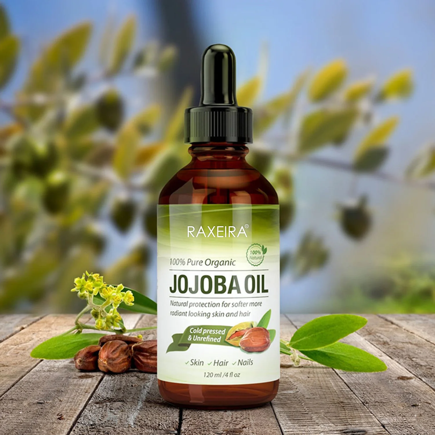 Private Label Organic Cold Pressed Jojoba Oil Bulk