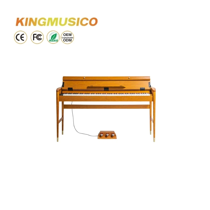 OEM 88-Key Digital Grand Piano with Hammer Action - Professional Electric Piano Musical Instrument