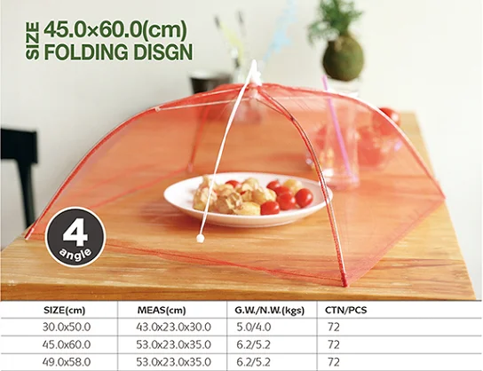 Large Pop Up Mesh Food Cover Umbrella