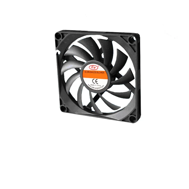 factory price cheap OEM ODM customized 80mm  12v small dc brushless computer axial fan 5v (ED8010S12H)  fan