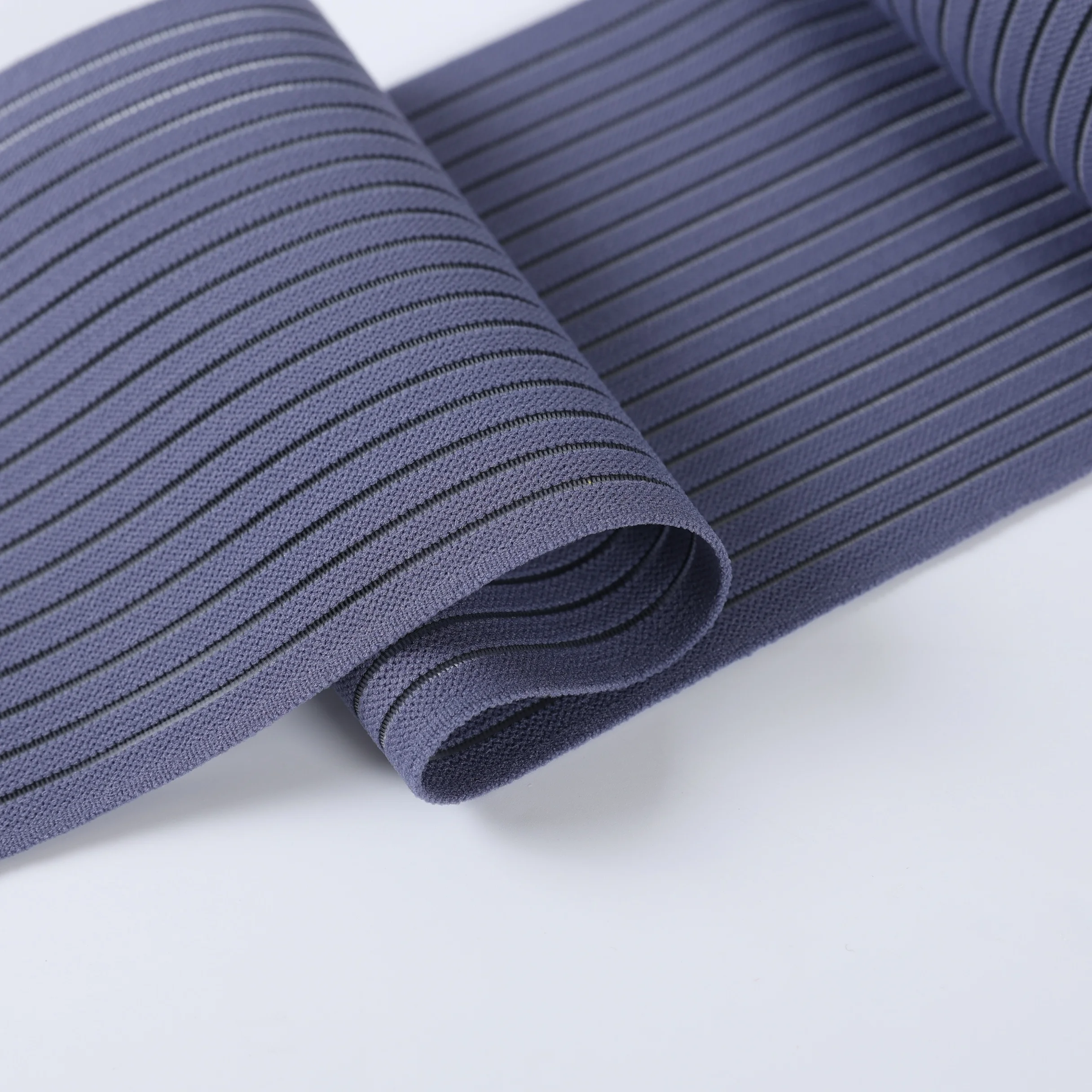 Verified factory medical sports custom wide woven elastic waistband breathable polyester cotton mesh orthodontic elastic band
