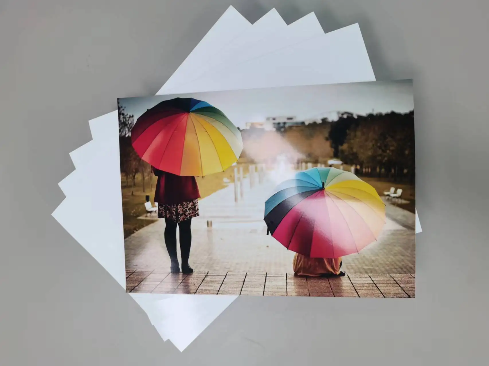 Моментальная сухая двухсторонний глянцевый литой фотобумага размера 180 г A4