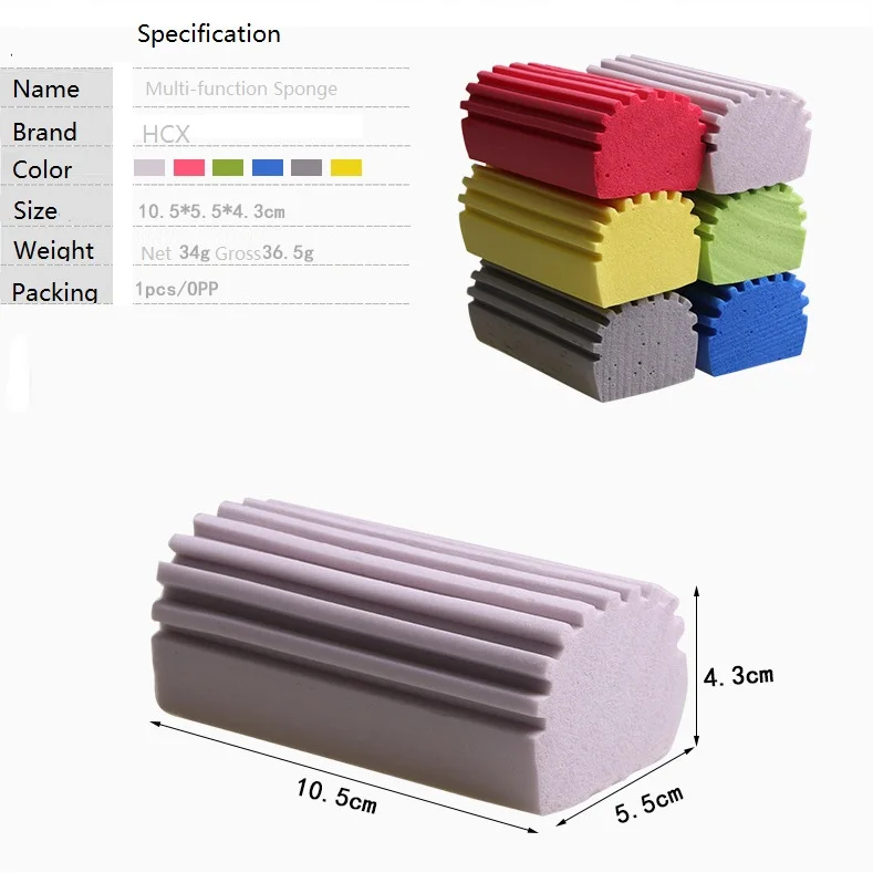 Wholesale High Water Absorption Magic Sponge Bath Dishes Cleaning Car Wash Pva Damp Sponges