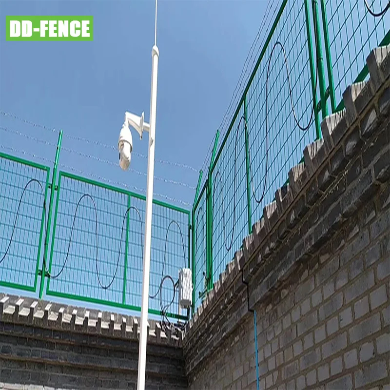 200m Vibration Sensor Alarm Outdoor Alarm Fiber Optic Equipment Home Alarm Security System