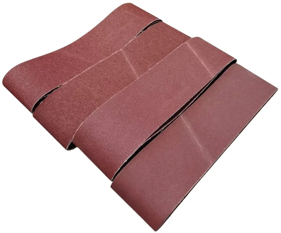 Hot selling 75*457mm High Quality Aluminum Oxide Abrasive Sanding Belt Emery cloth belt