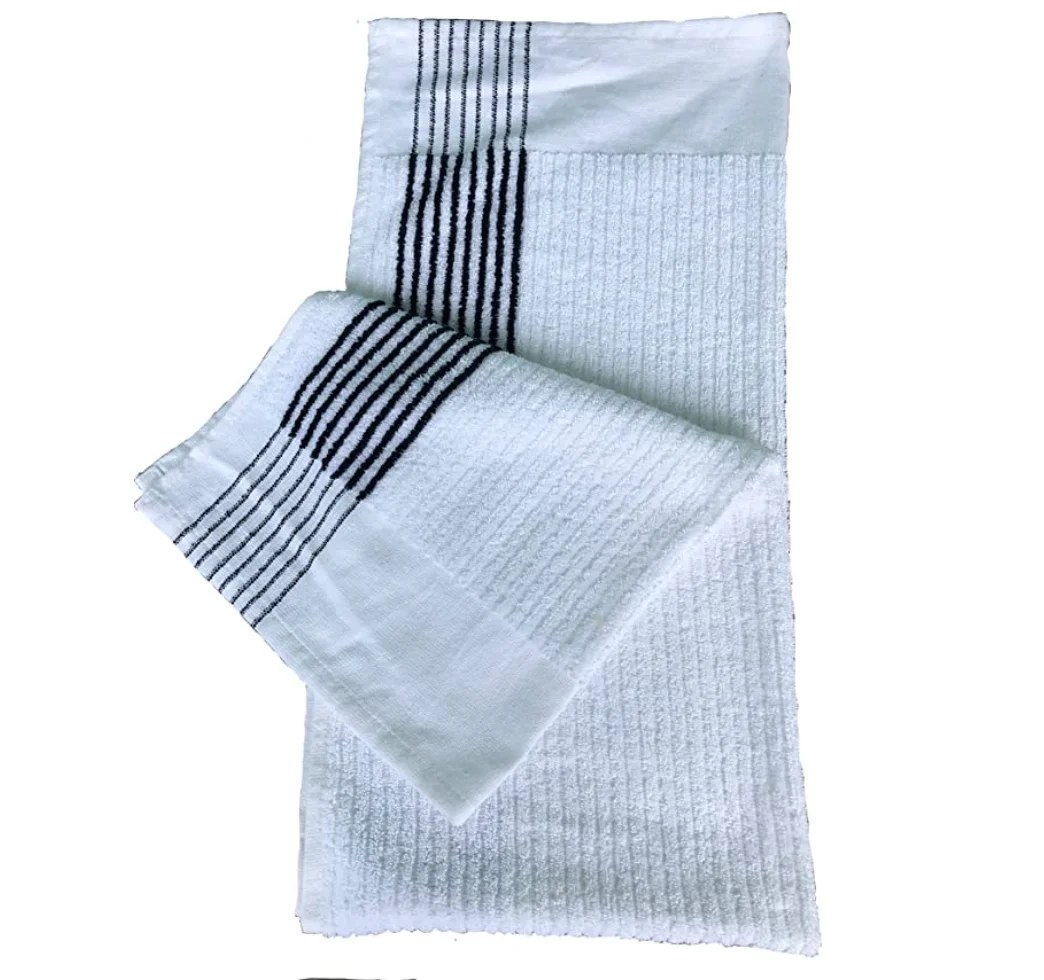 Custom logo cotton terry Golf Caddy Towel Large Caddie Style Golf Towel Simple Clean Design