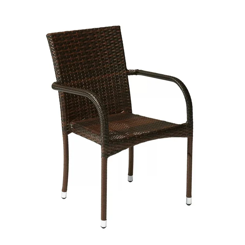 6pcs Set Rattan /Wicker Outdoor Furniture Patio Garden Table and Chairs Dining Table Set