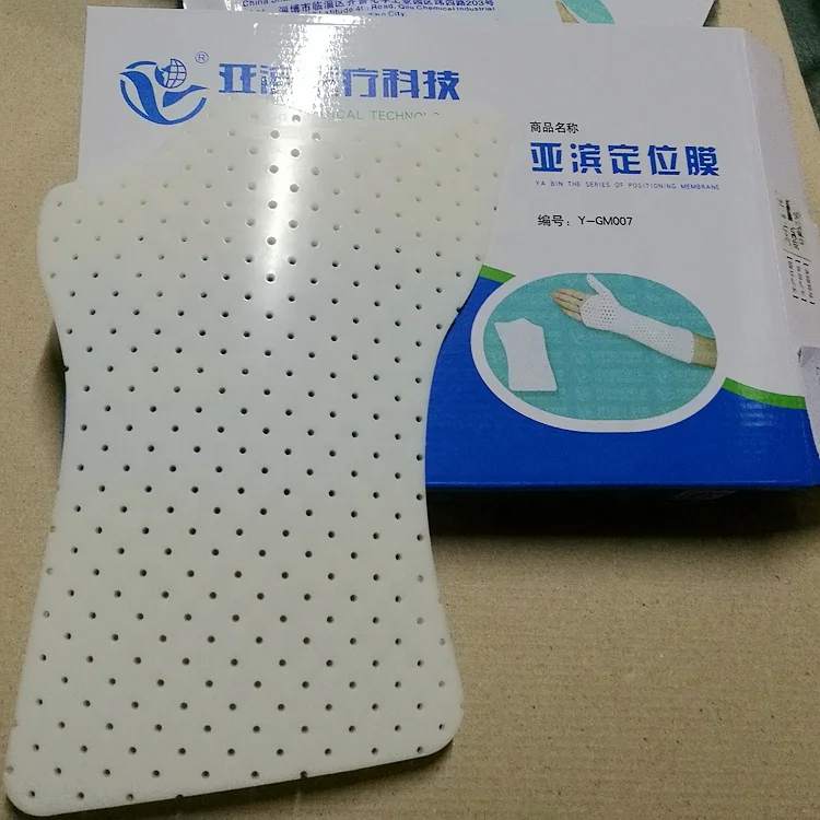 Medical-Use Thermoplastic Splint for Orthopedics Physiotherapy Rehabilitation Bandage