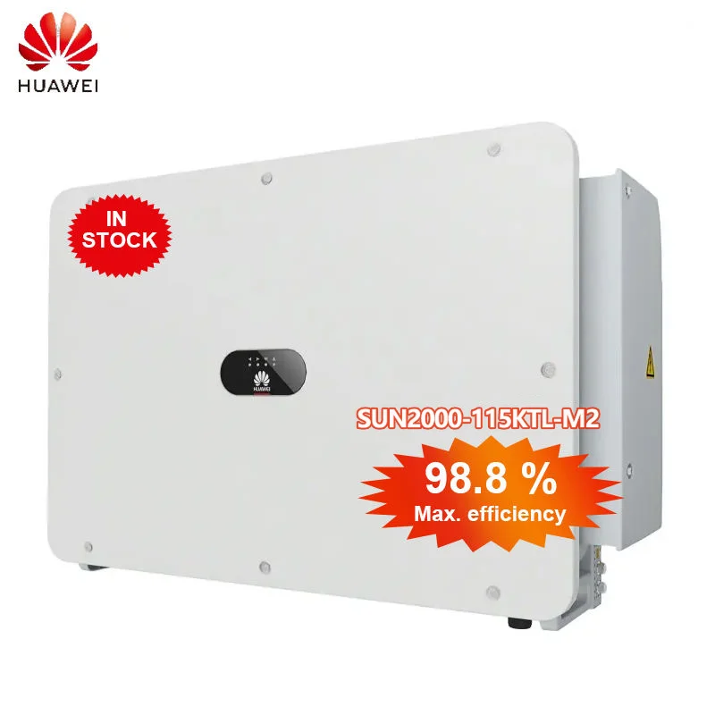 Hua Wei CN Version Solar Inverter 110Kw 3 Phase SUN2000-110KTL-M2 on Grid DC/AC Solar Inverter for Solar PV System with Wifi