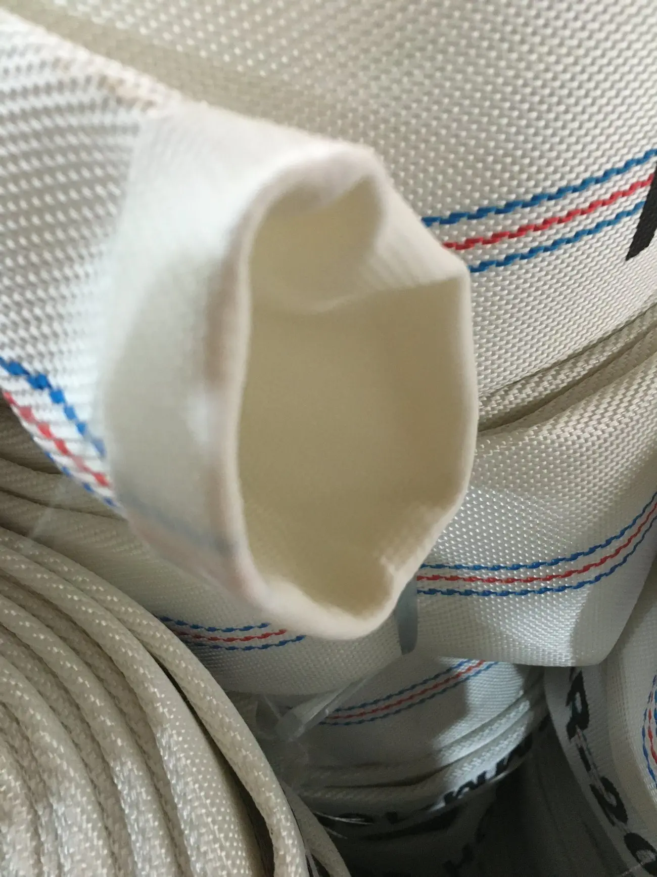 20M 25M 30M Wholesale Pvc Hose Pipe High Pressure Durable Rubber Lined Canvas Fire Hose