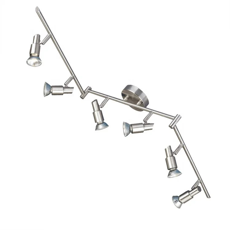 Wholesale Satin Nickel Spot Light Adjustable Surface Mounted 4W Vintage GU10 Led Spotlight