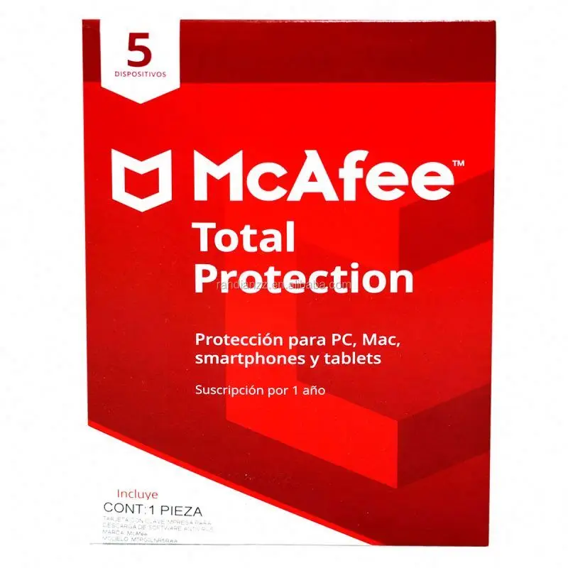 Интернет-Безопасность McAfee 1 год 10 шт. оборудование активация онлайн-код ключа розничный ключ mcafee livesafe