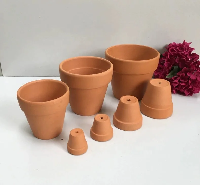 Succulent Plant Pots 2 Inch Terracotta  Mini Pots Clay Red Planter with Drainage Hole Clay  Mini Pots
