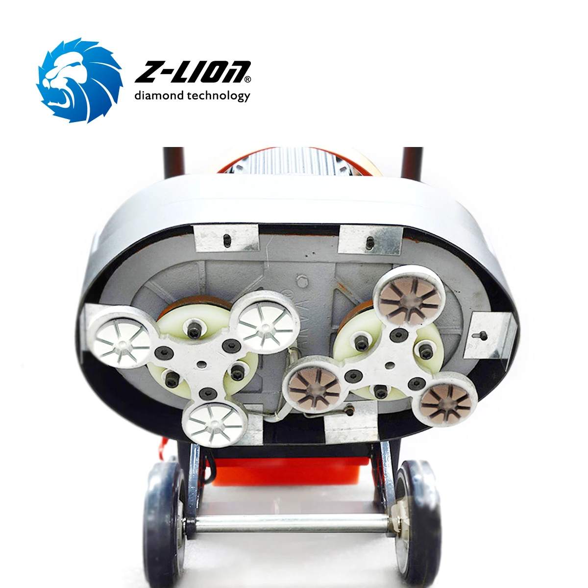 ZL-16AD 3 Inch Dry Diamond Polishing Pad Concrete Polishing Pads Resin Bond White Dry Concrete Floor Diamond Polishing Puck