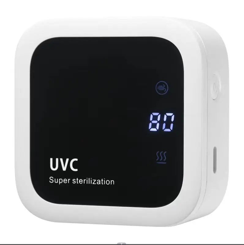 Newest UVC Toothbrush Sterilizer Portable Rechargeable Toothbrush Sanitizers Box Travel And Home Toothbrush UV Sterilizing