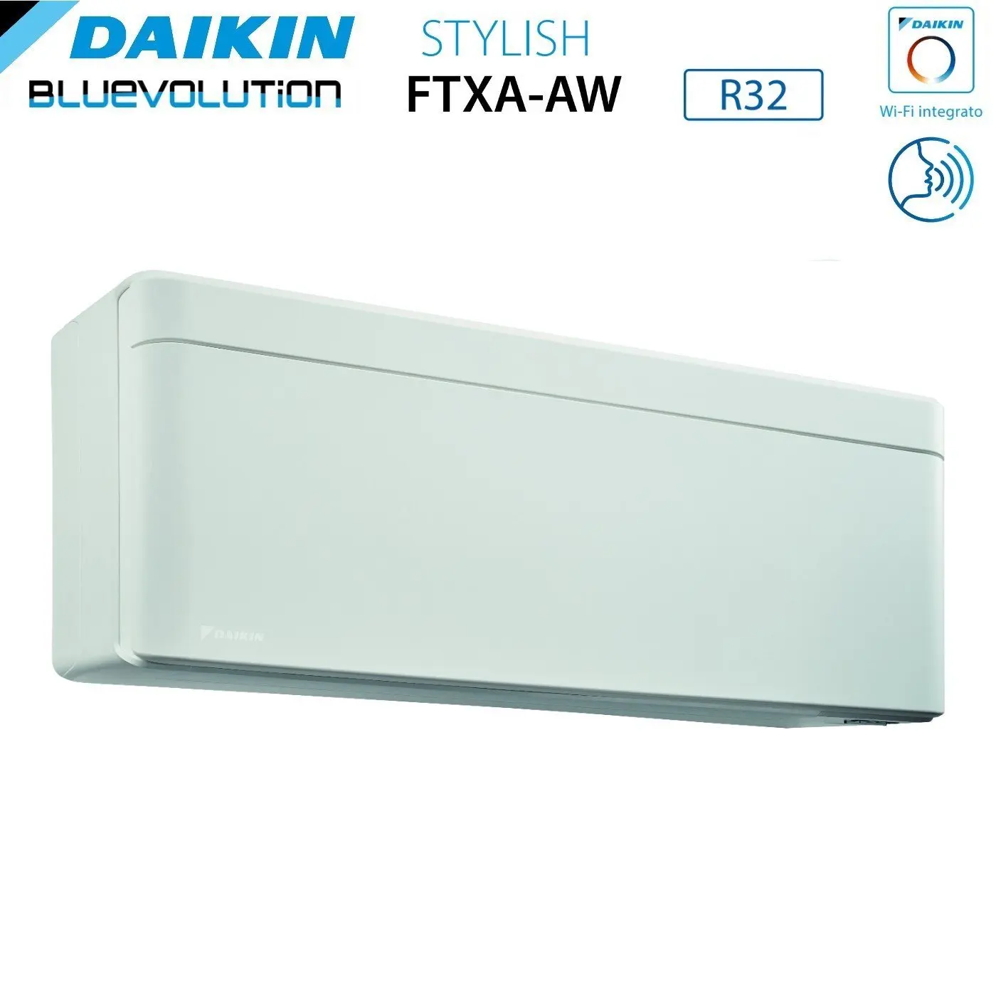 Climatizzatore Condizionatore Daikin Bluevolution Quadri Split Inverter serie STYLISH WHITE 7+7+9+9 con 4MXM80N R-32 Wi-Fi Integ
