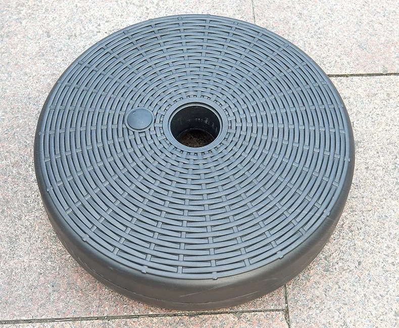 Heavy Duty Outdoor Umbrellas Bases Stand Holder Plastic Water Filled Base