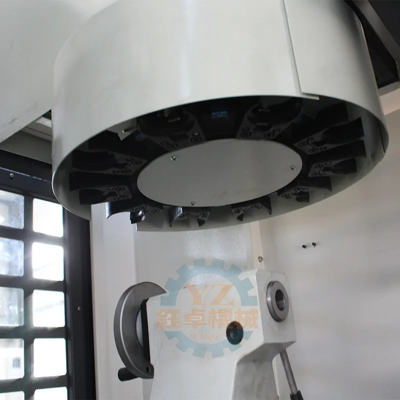 VMC450 CNC vertical machining center with Taiwan tool storage