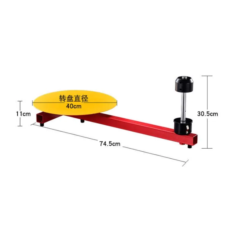 Manual Wrapping Tray Type Rotating Film Cardboard Box Cargo Packaging Wrapping Machine