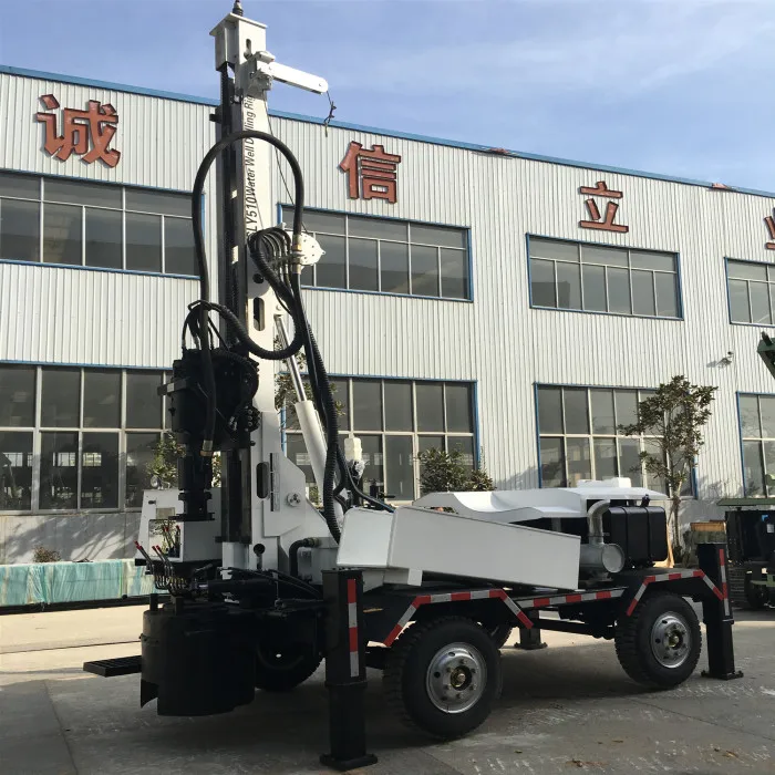 Strong Power SLY510 Trailer  Mounted mobile water well drilling rig