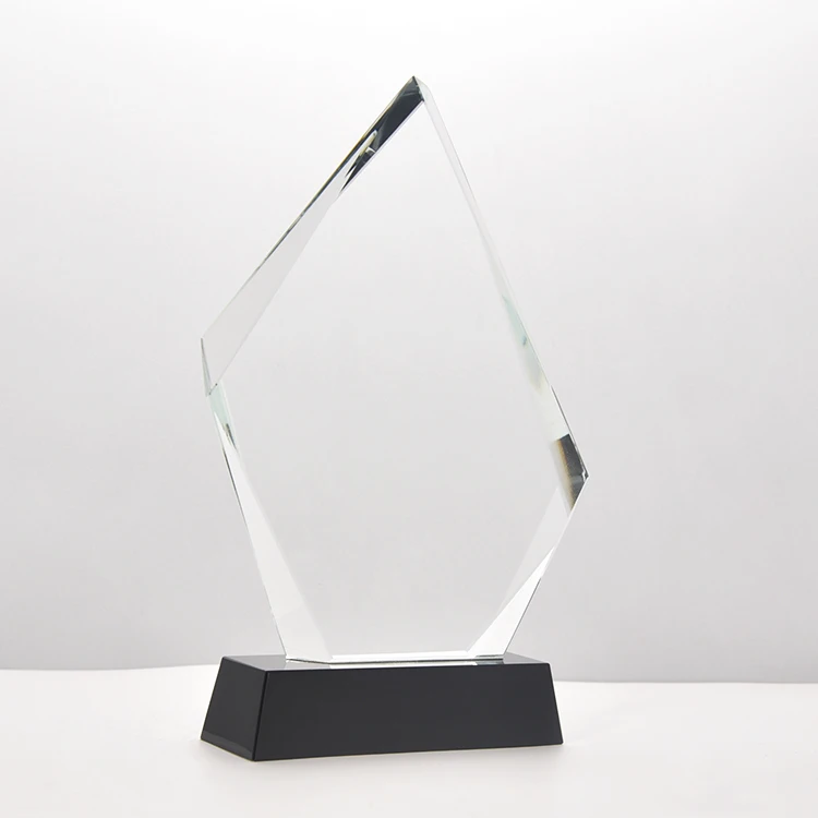 New Arrival Trofeo Di Cristallo Personalized Wholesale Direct Sales Award Crystal Trophy Glass
