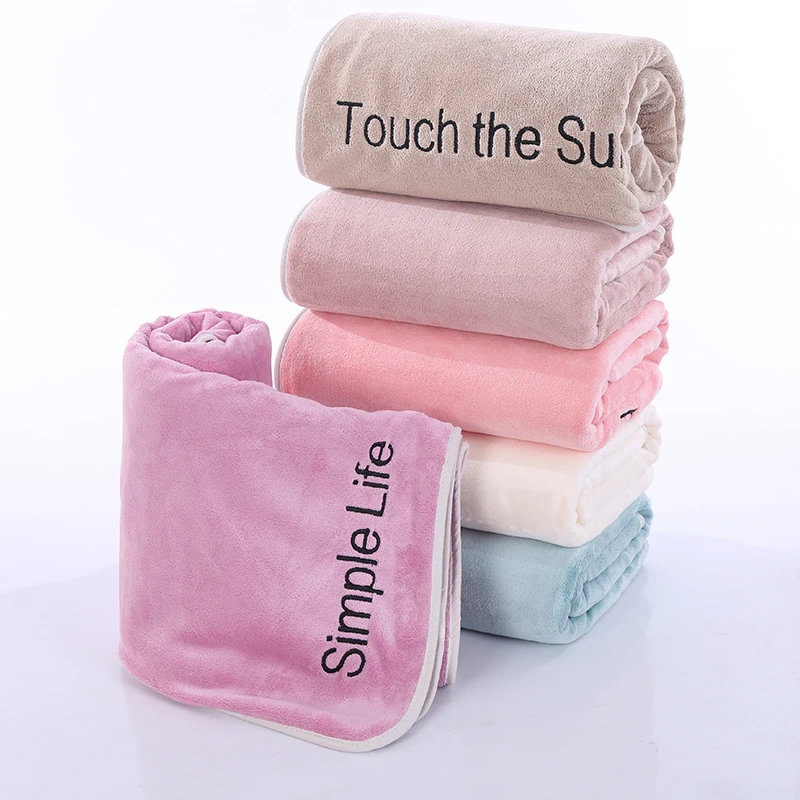 Wholesale 70  *140 cm large size hotel spa beach microfiber bath towel