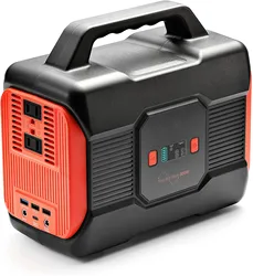 Oem Logo 300W Lithium Battery Power Bank Station Rechargeable Outdoor Solar Power Station 300W For Camping