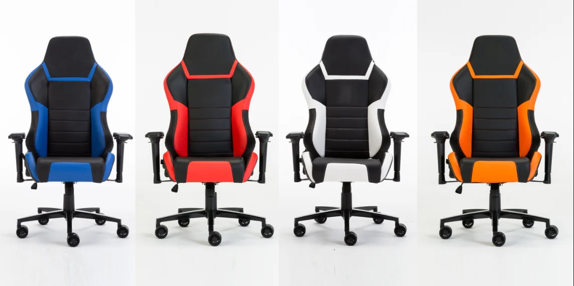 2021 NEW Boss Racing Computer chair PU Leather Swivel Base Gaming Chair Conference Chair